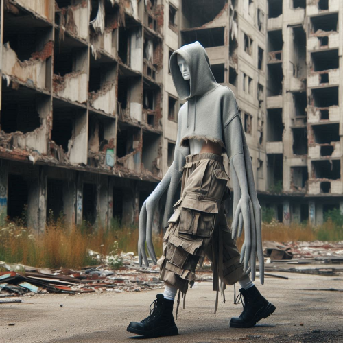 A-model-with-extra-limbs-wearing-deconstructed-hoodie-and-asymmetrical-cargo-pants-dystopian-urban-decay-setting-1